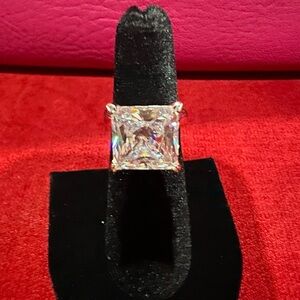 Big and Beautiful Silver Women's Ring